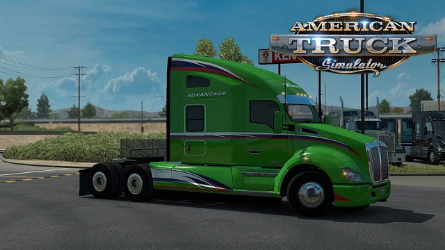 Kenworth T680 Advantage Aerokit v1.6 for Ats