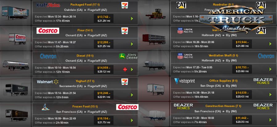 Real Companies & Trailers Pack v1.5 for Ats