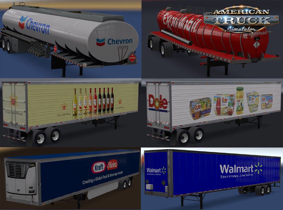 Real Companies & Trailers Pack v1.4 for Ats