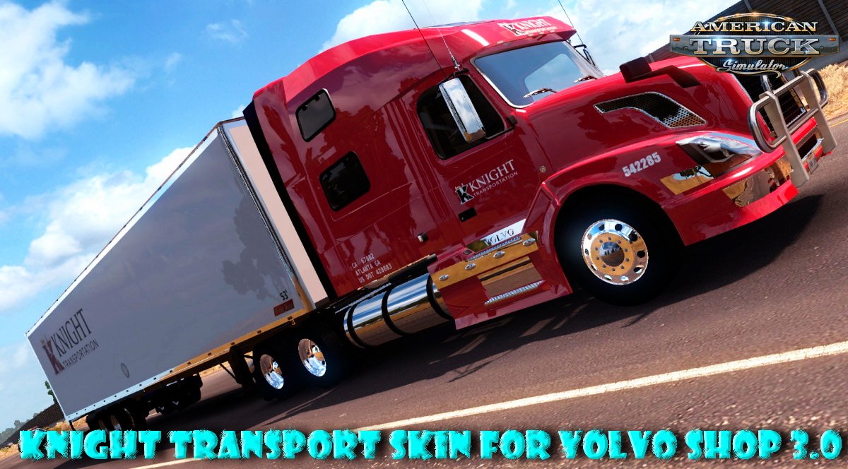 Knight Transport Skin for Volvo Shop 3.0 v1.0 (v1.6.x)
