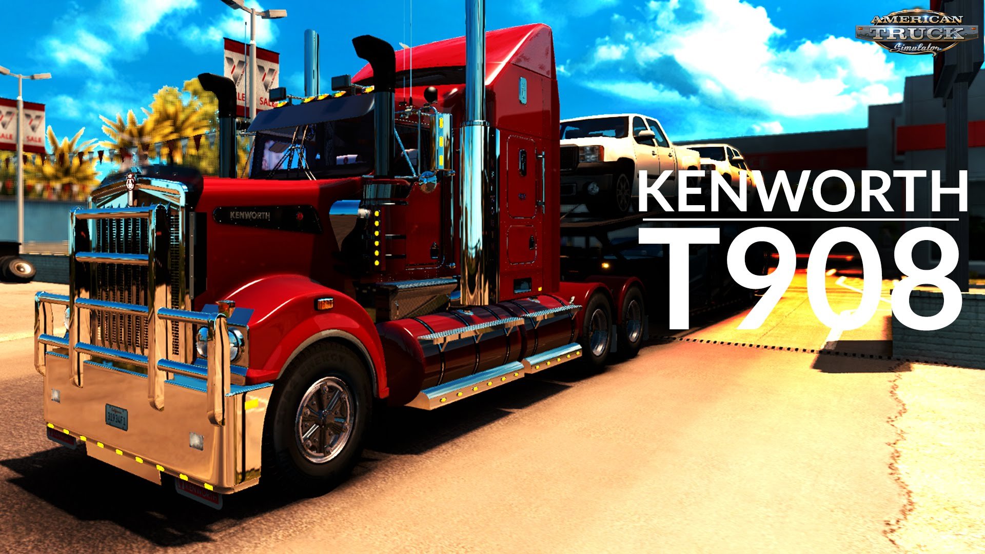 Kenworth T908 + Interior v6.0 (v1.6.x)