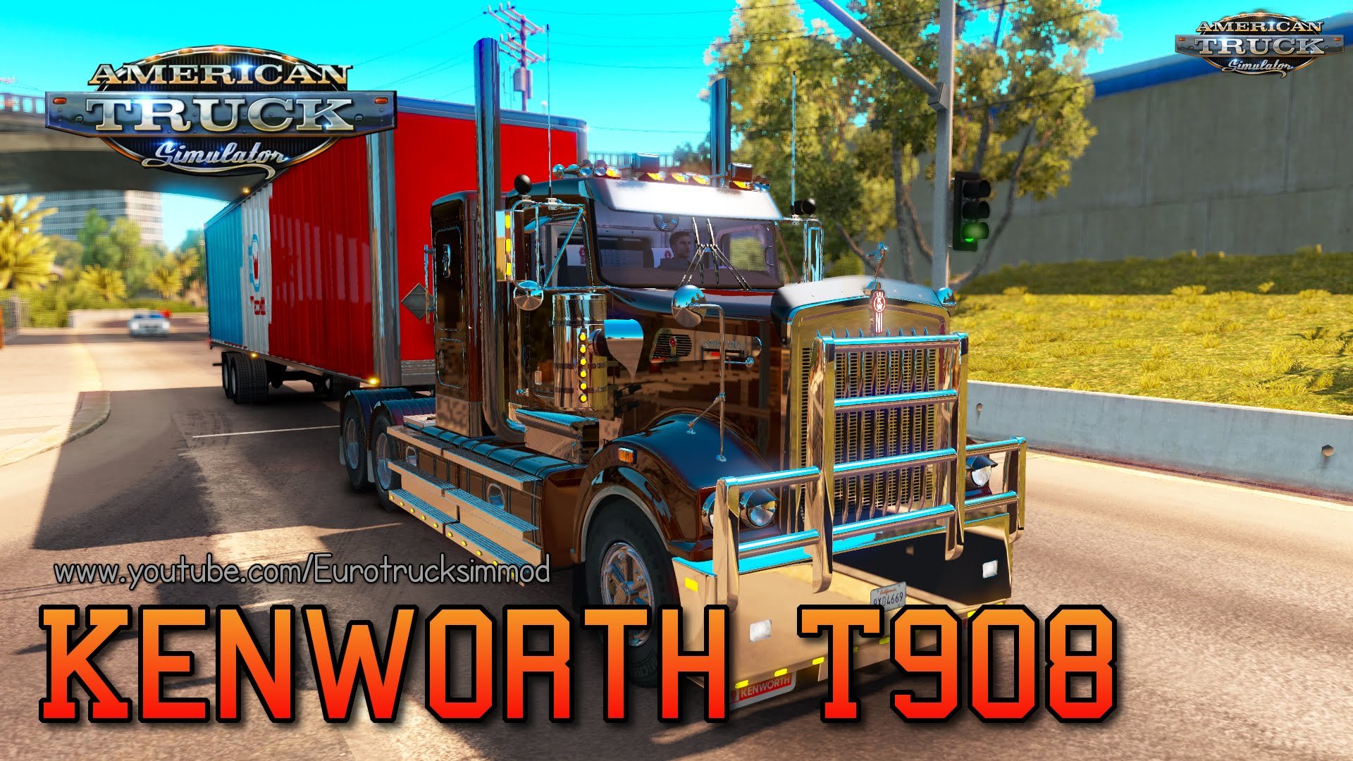 Kenworth T908 + Interior v6.0 (v1.6.x)