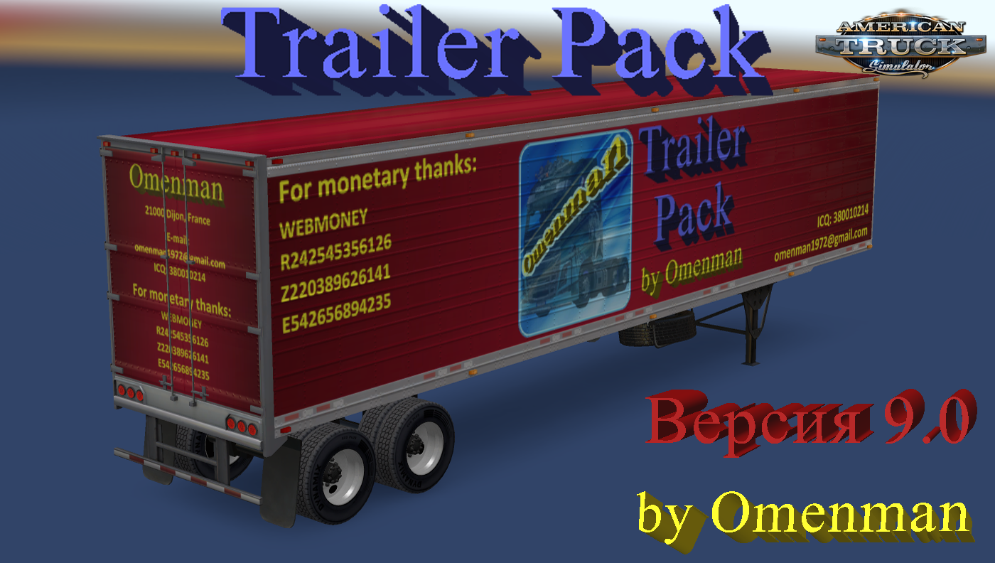 Trailer Pack by Omenman v9.0 (1.6.x)