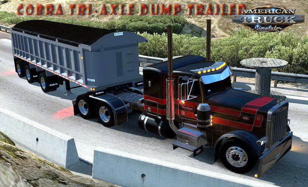 Cobra Tri-Axle Dump Trailer v1.0 (v1.6.x)