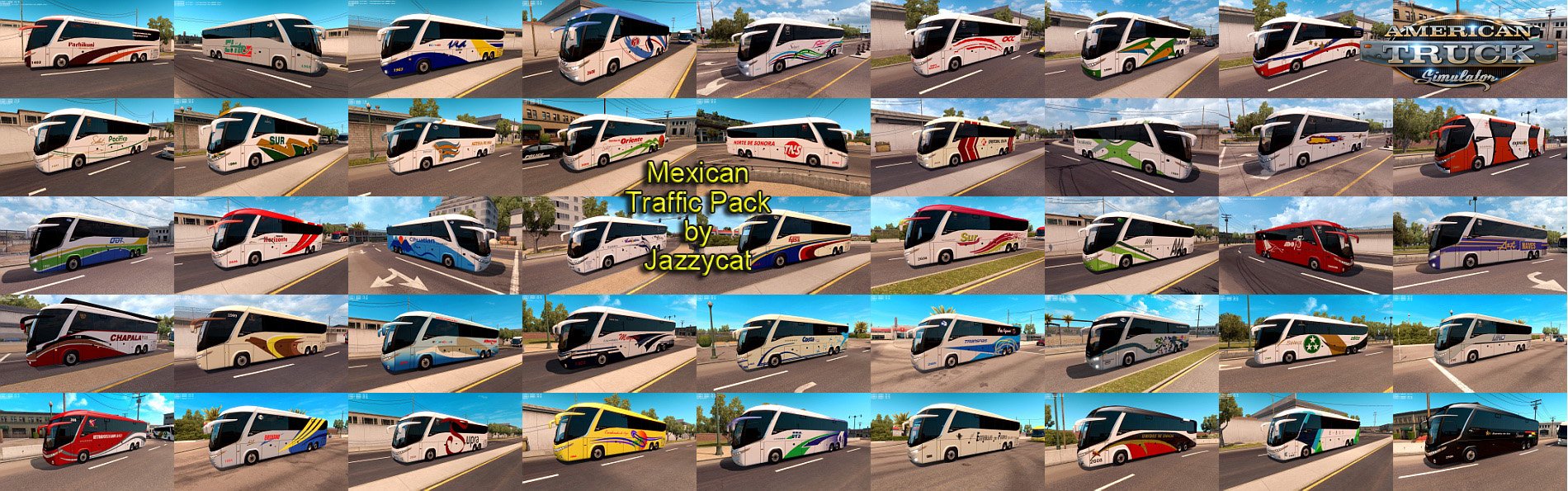 Mexican Traffic Pack v1.2 for Ats