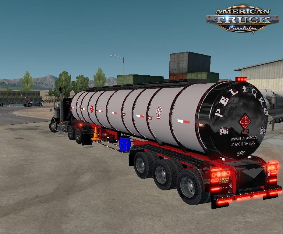 3 axle Chrome Tanker Trailer v1.0 (v1.6.x)