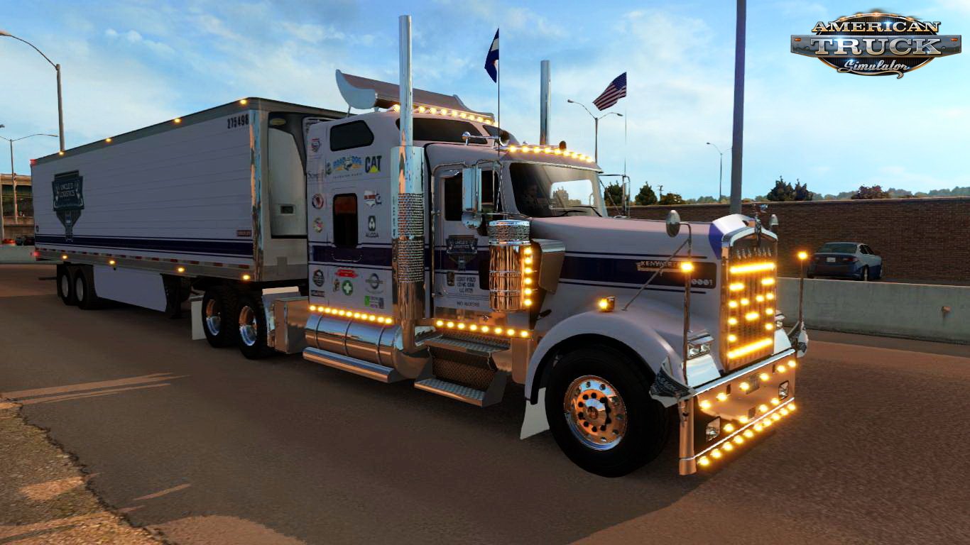 Uncle D Logistics VTC ATS 3000 Stand Alone Reefer Trailer v1.1 (v1.6.x)