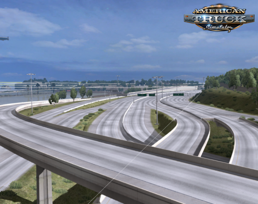 Project West Map v1.3.2 + Addon Vegas + US 50 & CA 99 (v1.6.x)