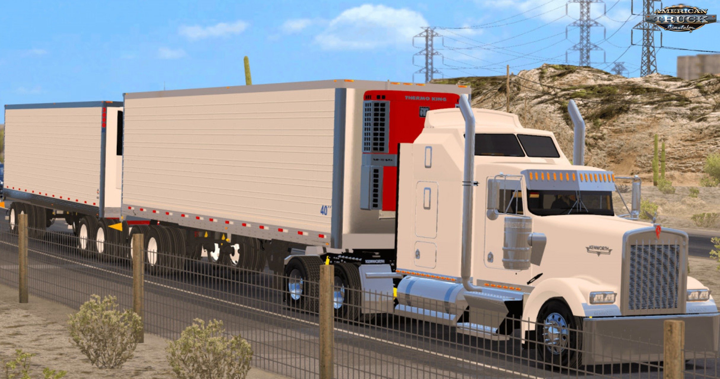 Double Trailer Thermos Utility Reefer v1.0 (v1.6.x)