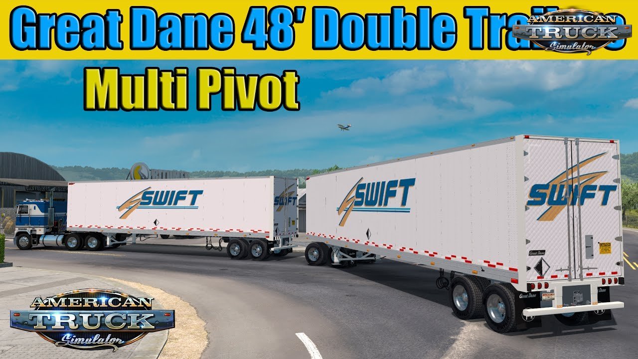 Double Trailers Great Dane 48 - American Truck Simulator
