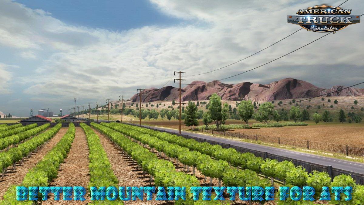 Better Mountain Texture for ATS v2.3 (v1.6.x)