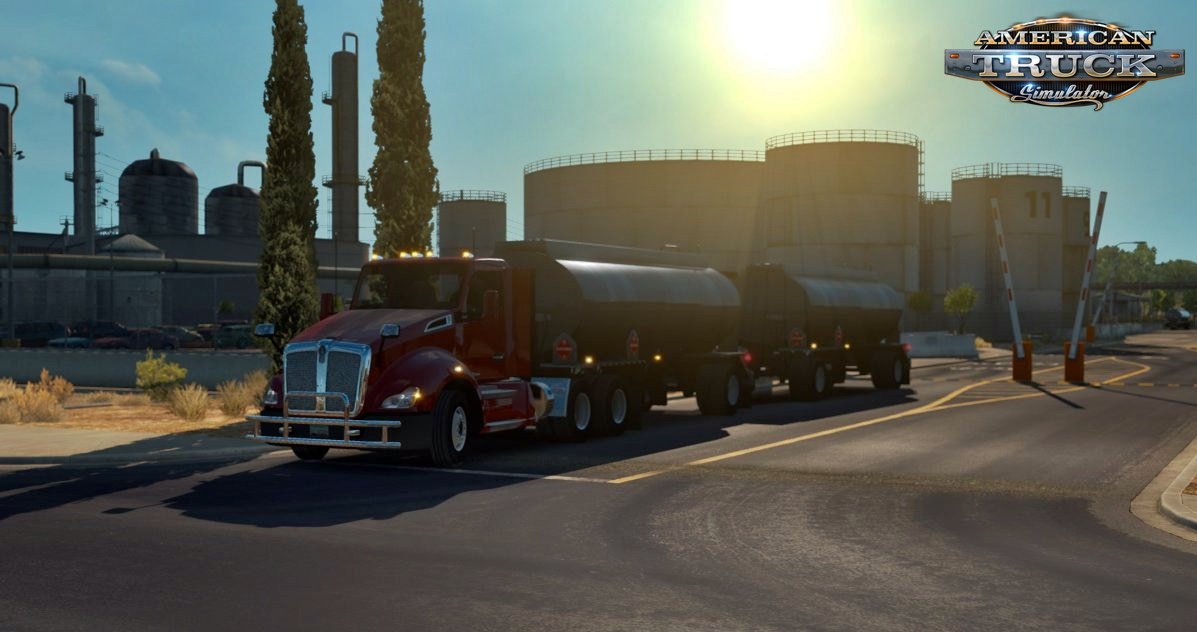 Diesel doubles trailer for Ats