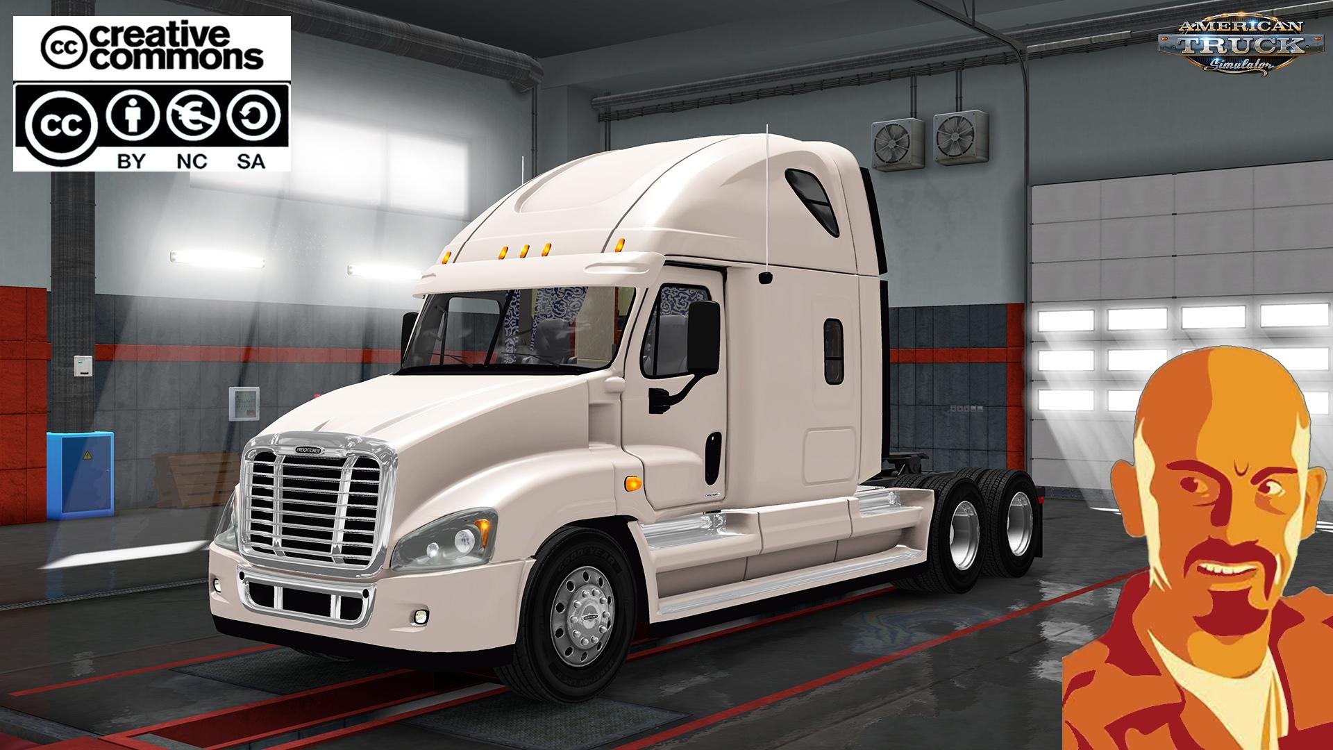 Freightliner Cascadia v1.0 by CyrusTheVirus (1.29.x)