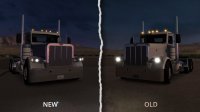 Better light flares for vehicles for American Truck Simulator