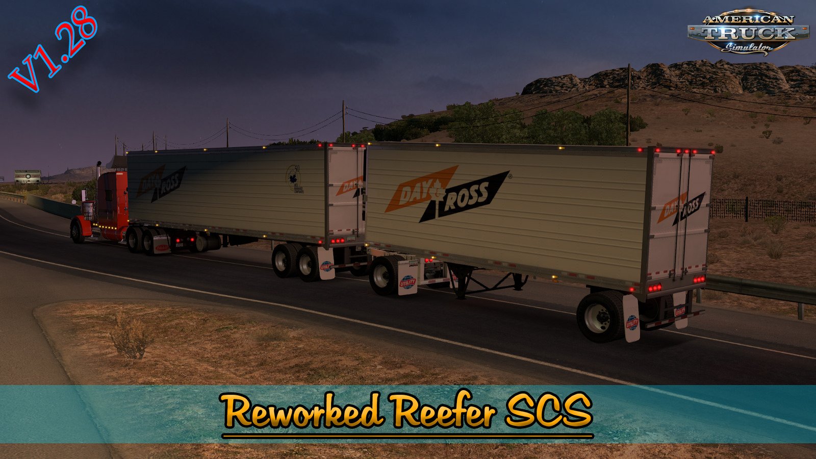 Reworked Trailer Reefer v1.0 (1.28.x) for ATS