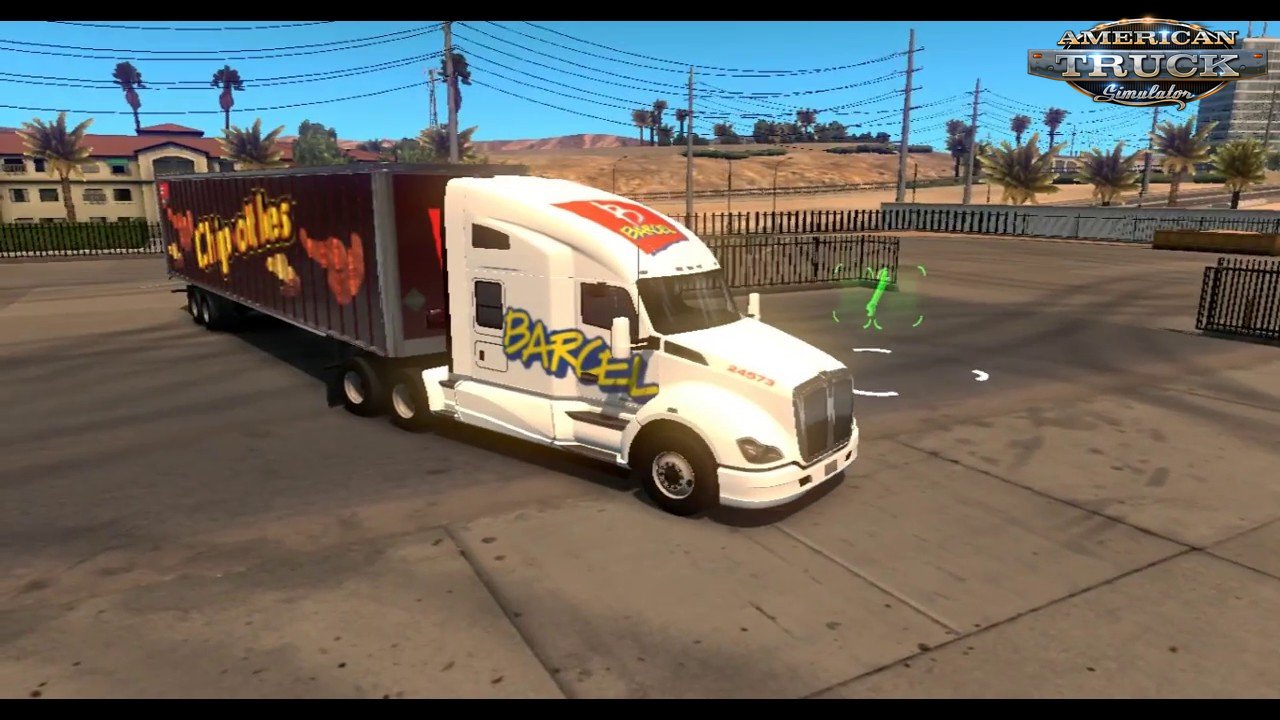 Combo Pack Skin for Kenworth T680 + Trailer v1.0 (1.28.x)