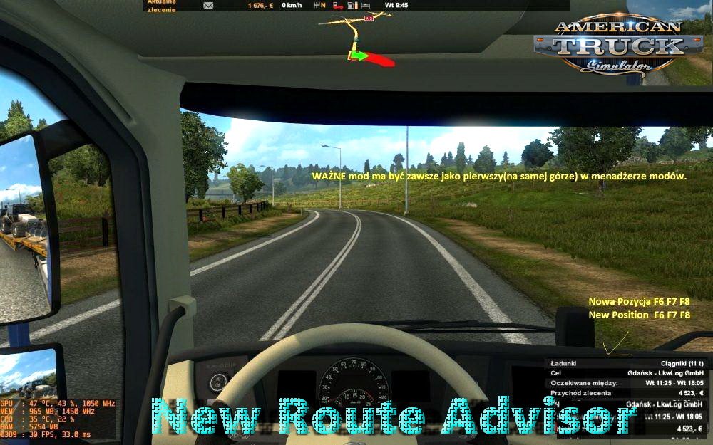 New Route Advisor v1.4 for ATS