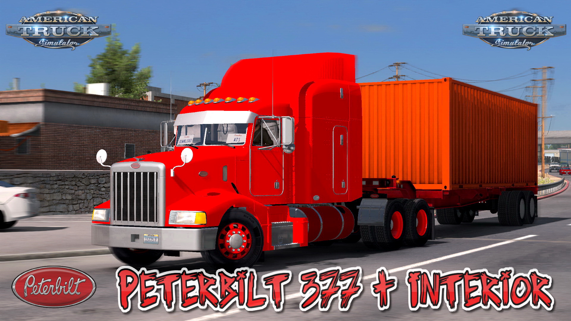 Peterbilt 377 + Interior v1.0 (1.28.x)