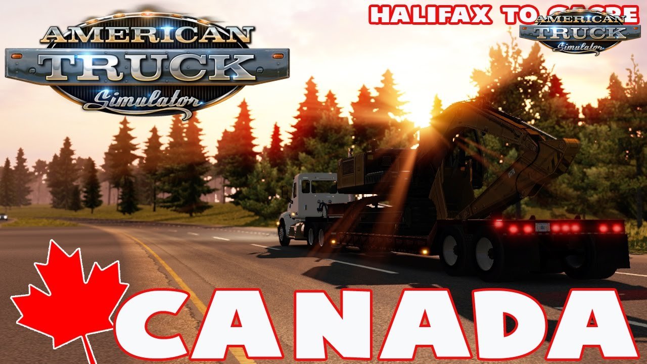 CanaDream Map v2.8.15 by ManiaX (1.35.x) for ATS
