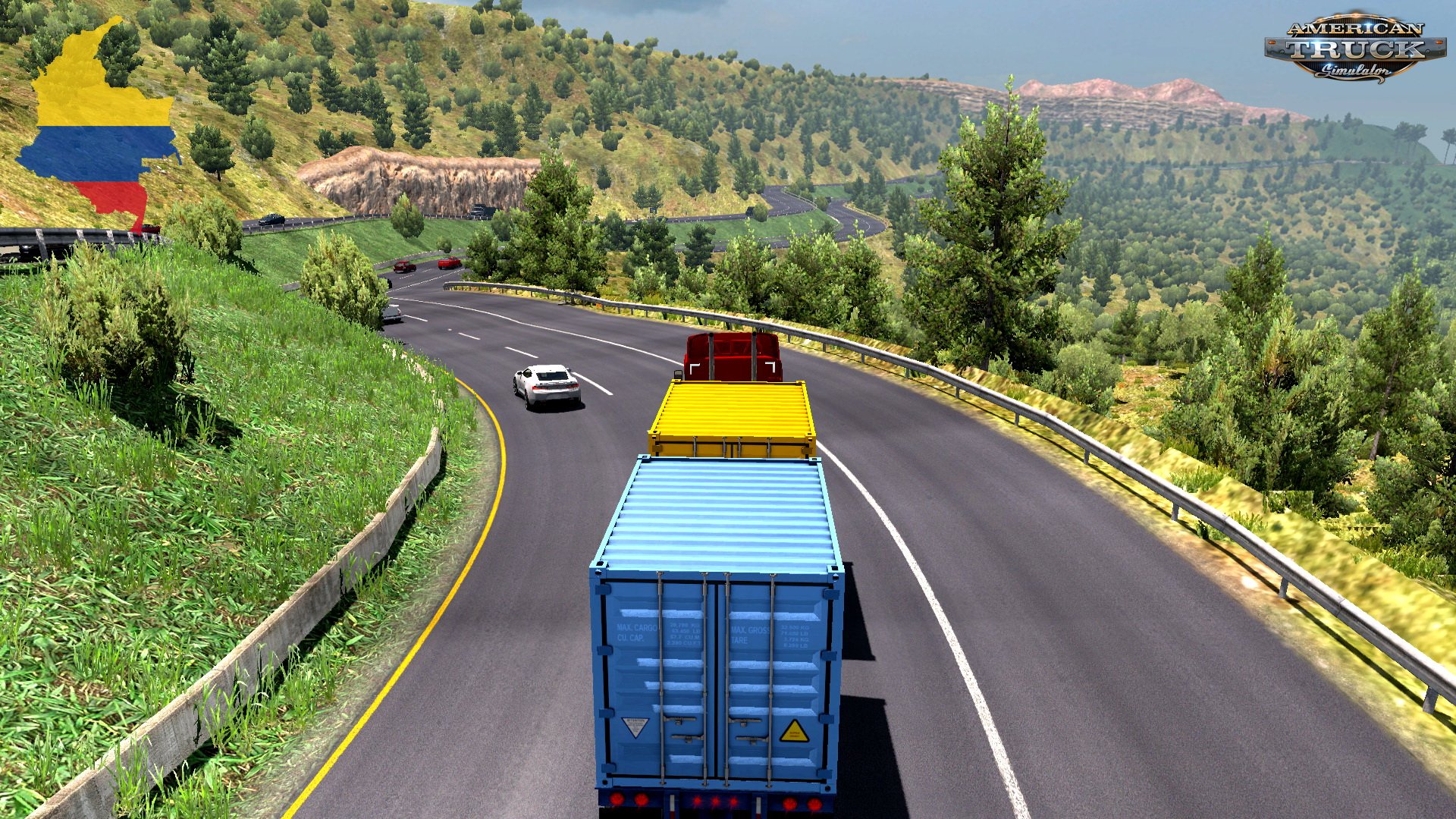 Colombia Map v2.0 (1.36.x) for ATS