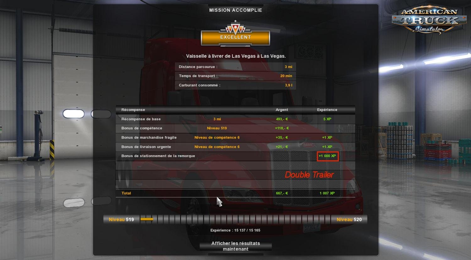 Fast Level & More XP for ATS (v1.29.x)