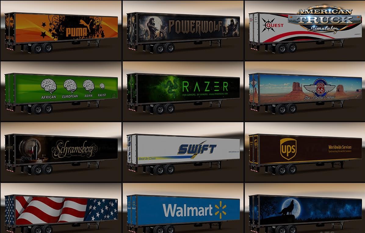New USA Trailers Pack v2.0 (1.29.x)