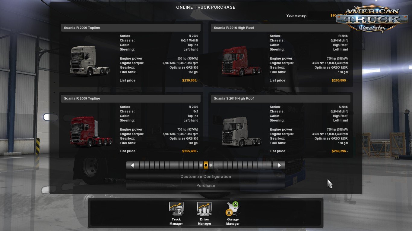 Scania Trucks for ATS v1.5 (1.30.x)