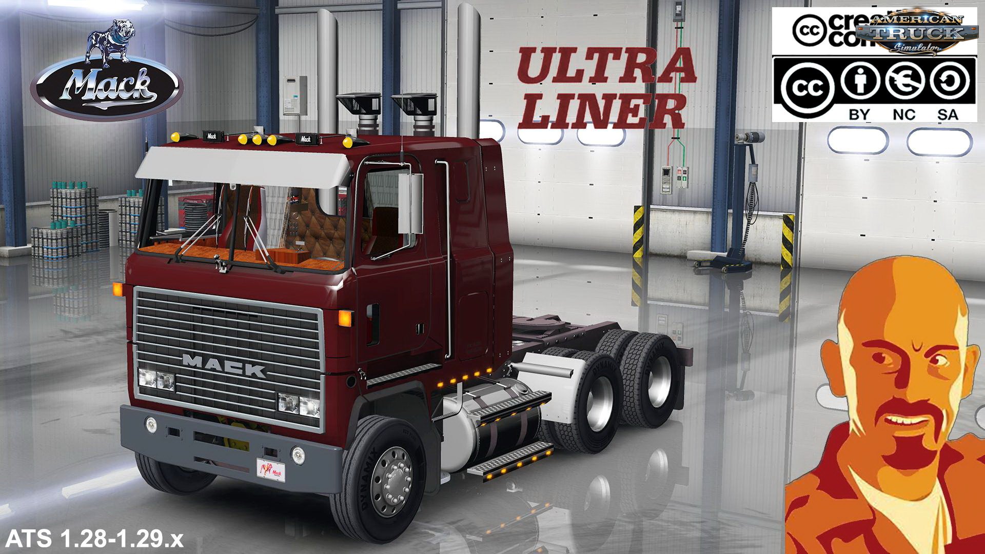 Mack Ultraliner + Interior v1.0 by CyrusTheVirus (1.31.x)