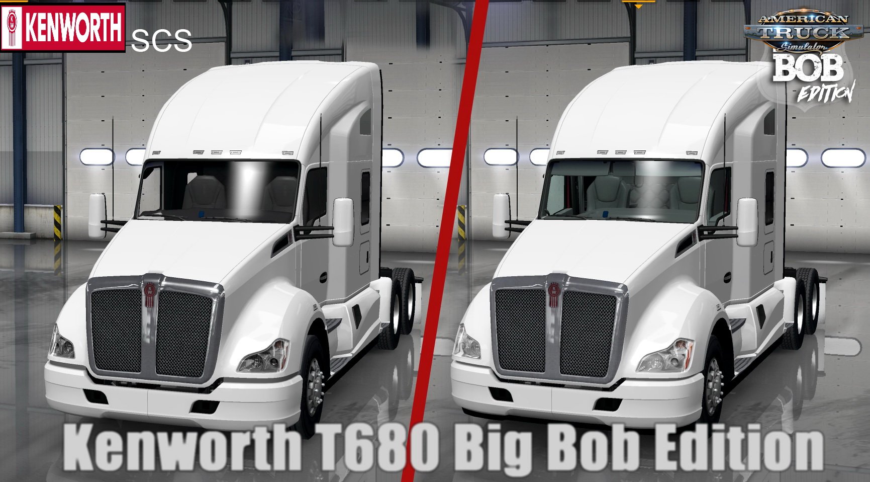 Kenworth T680 Big Bob Edition v1.0 (1.29.x)