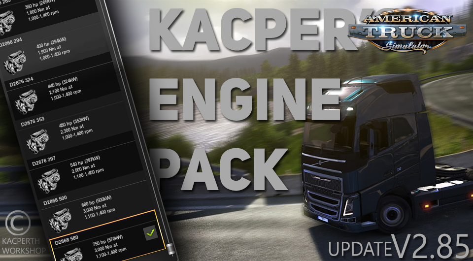 Kacper's Engine Pack v2.85 [1.29.x]