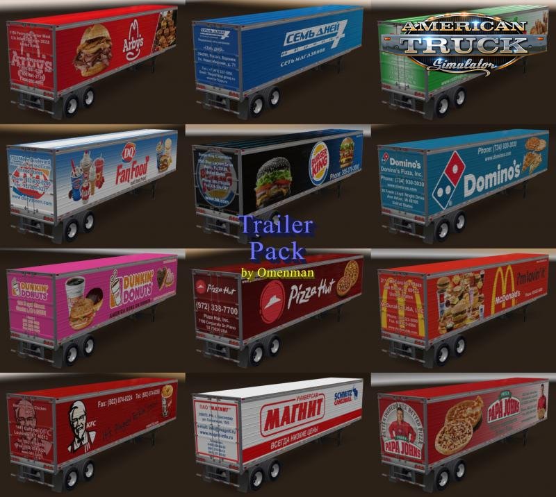 Trailer Pack Foods v1.0 by Omenman (1.29.x)