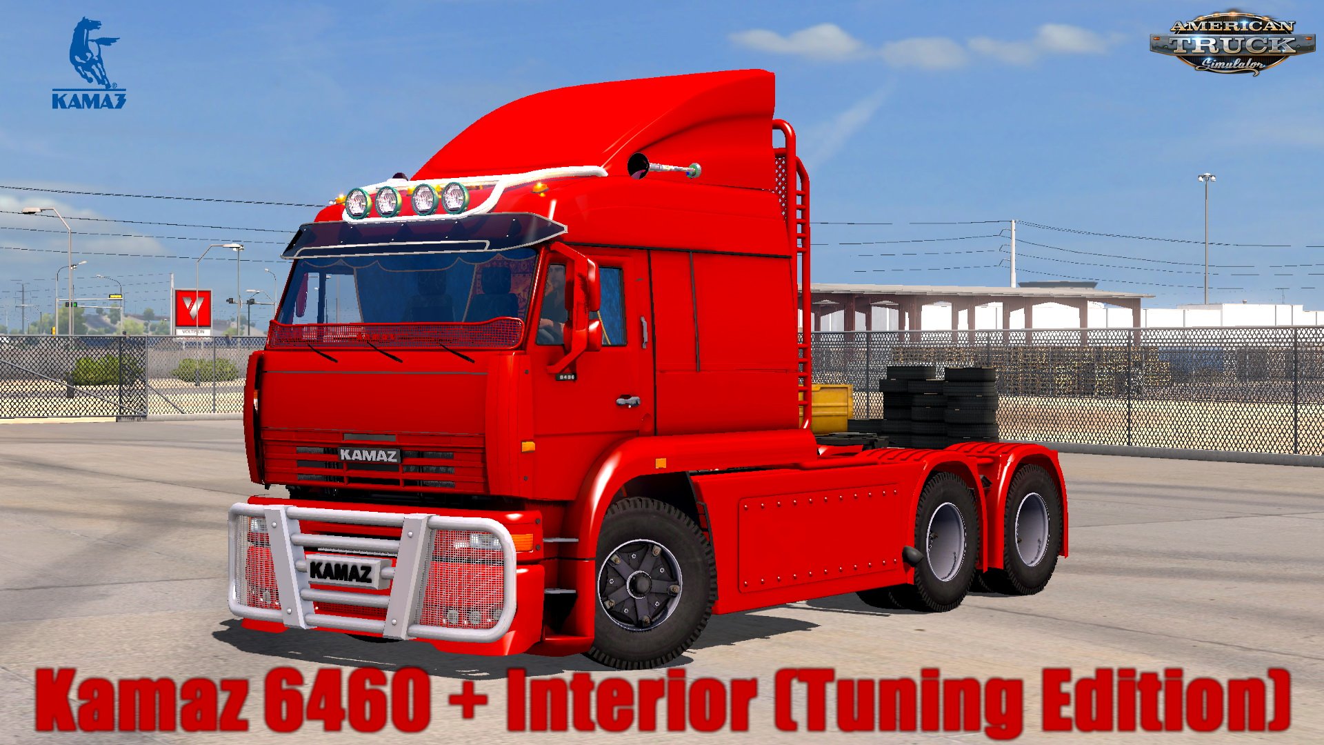 KamAZ 6460 + Interior (Tuning Edition) v1.0 (1.29.x)