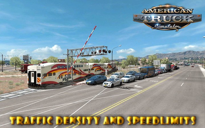 Traffic density and Speedlimits + Doubles in Traffic addon v1.0 (1.29.x)