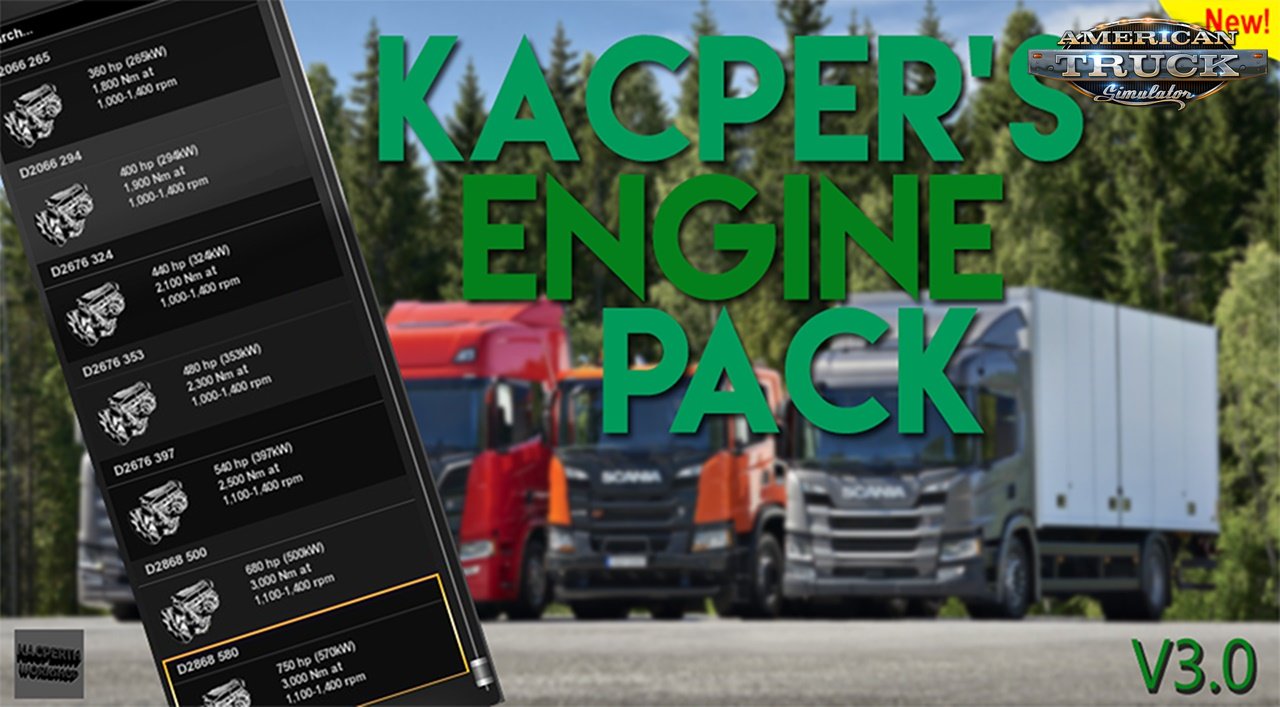 Kacper's Engine Mega Pack  v3.0 (New Editon)