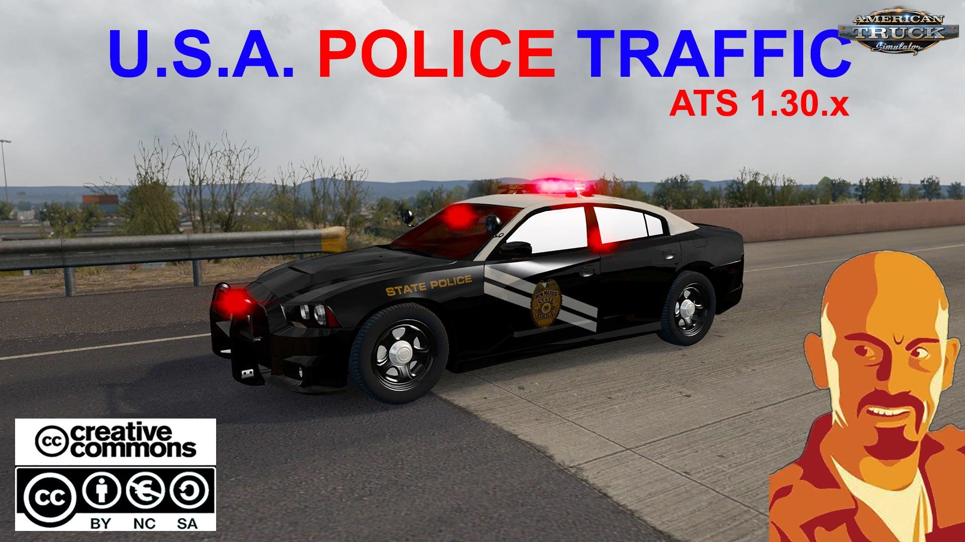 USA Police Traffic v1.0 by CyrusTheVirus (1.30.x)