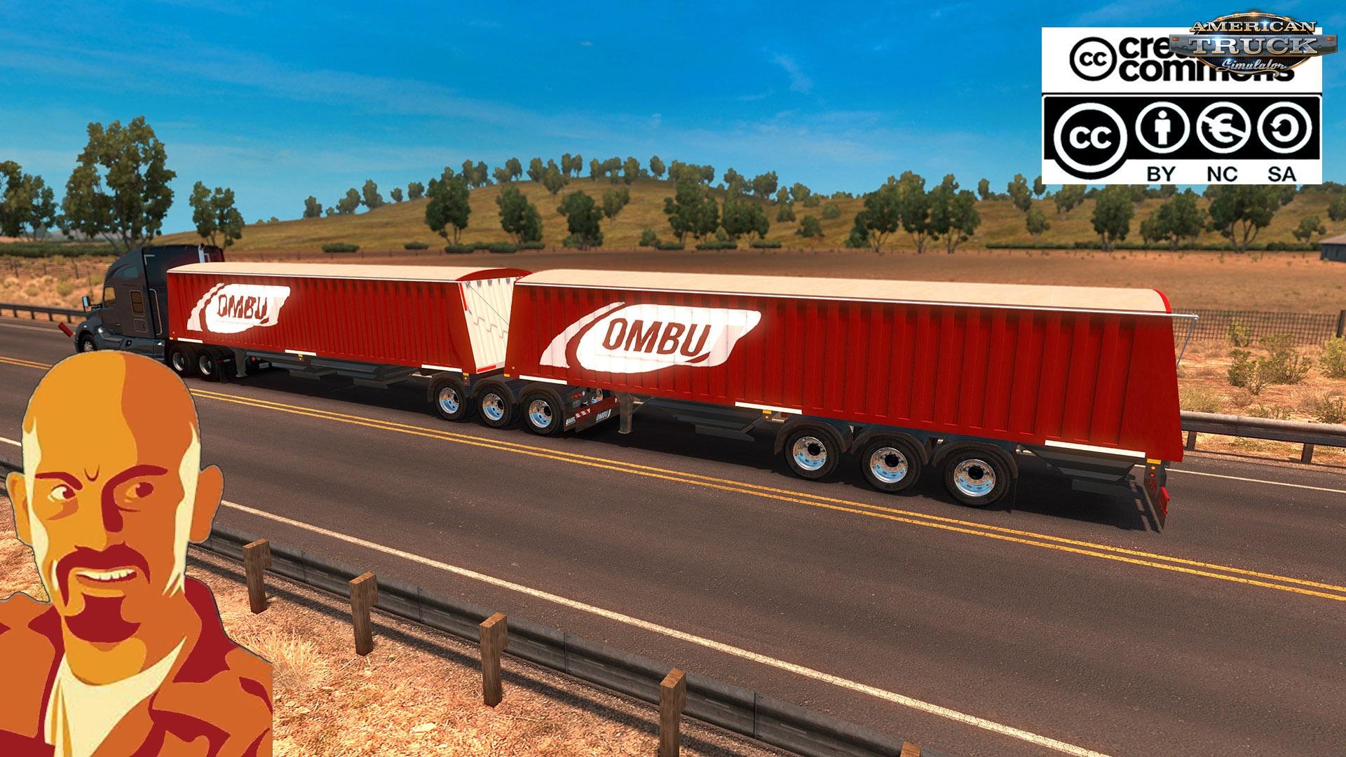 Ombu Bi-Train Trailer (Single & Double) v1.0 (1.30.x)