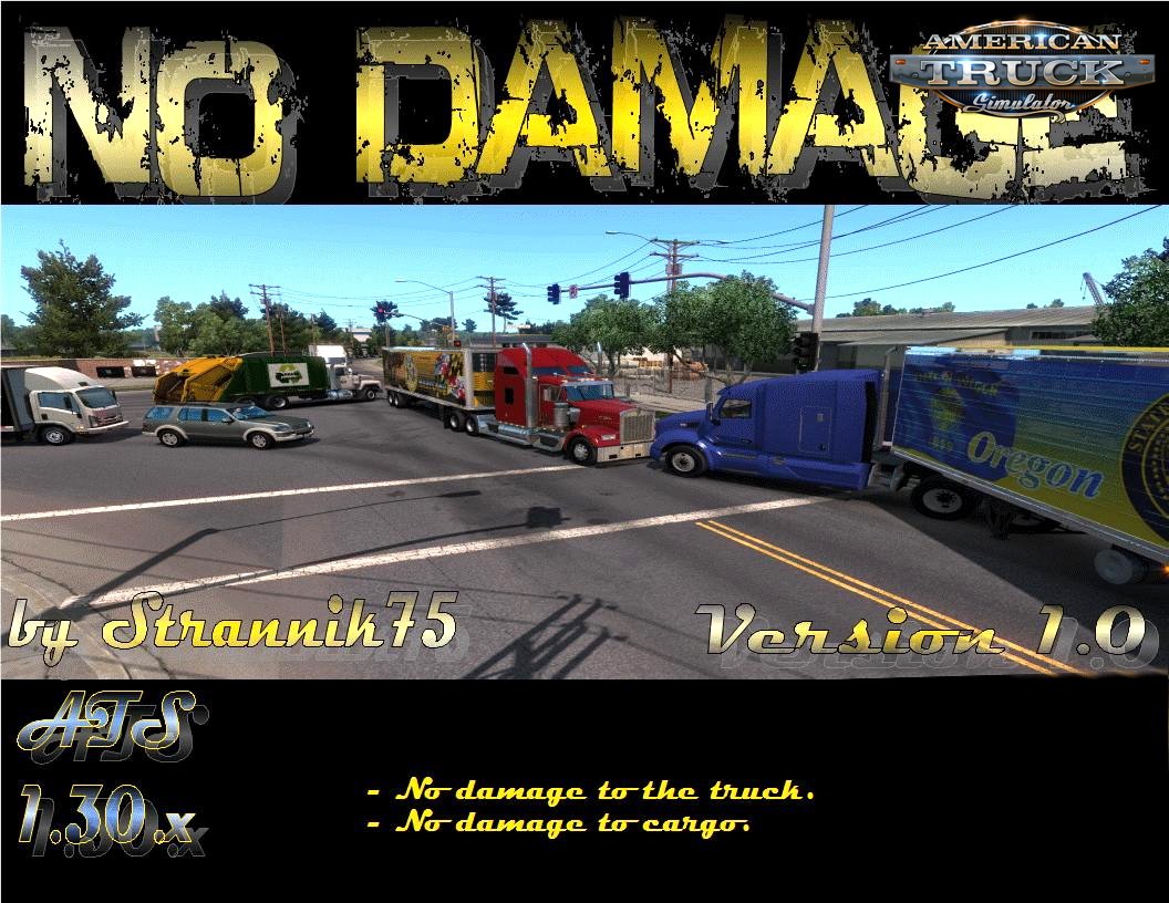 No Damage Mod v1.0 Strannik75 (1.30.x)