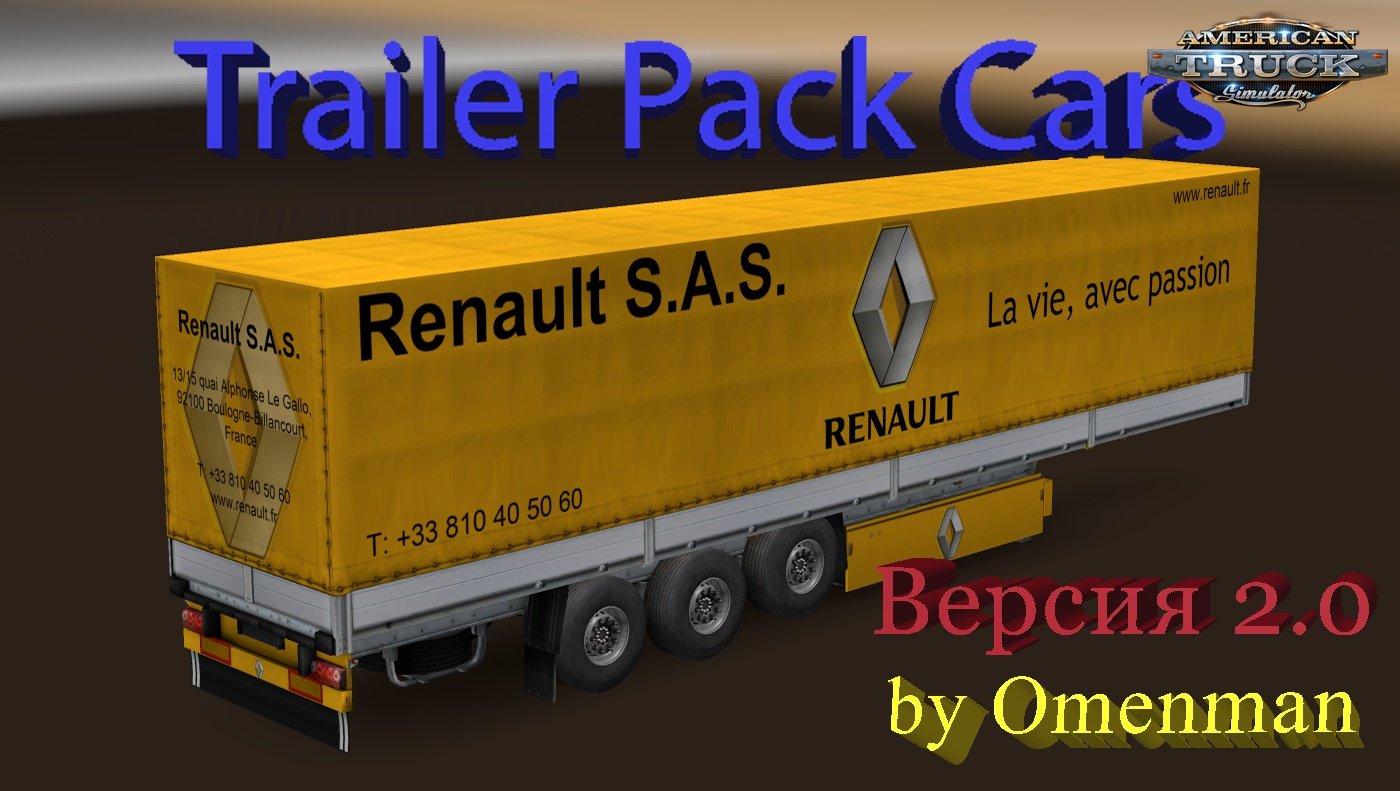 Trailer Pack Cars v2.0 by Omenman