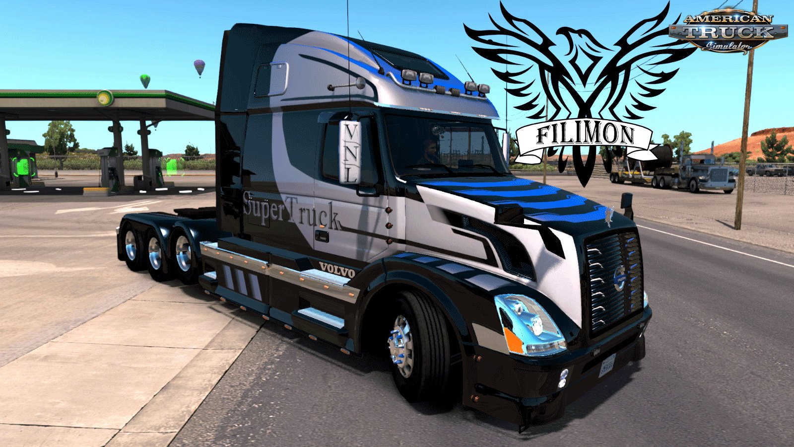 Skin Super Truck for Volvo VNL 670 by Aradeth (1.30.x)