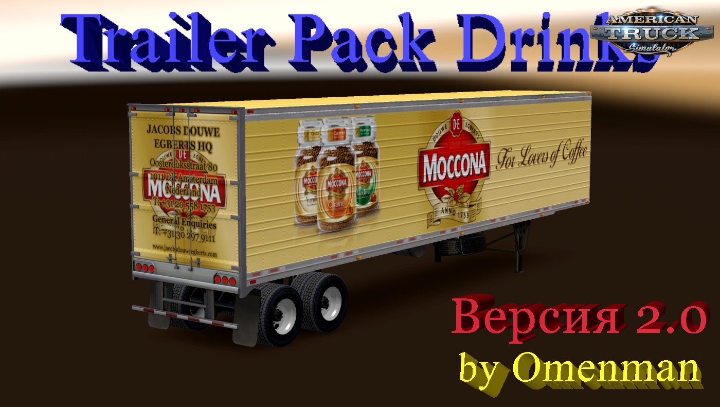 Trailer Pack Drinks v2.0 by Omenman (1.30.x)