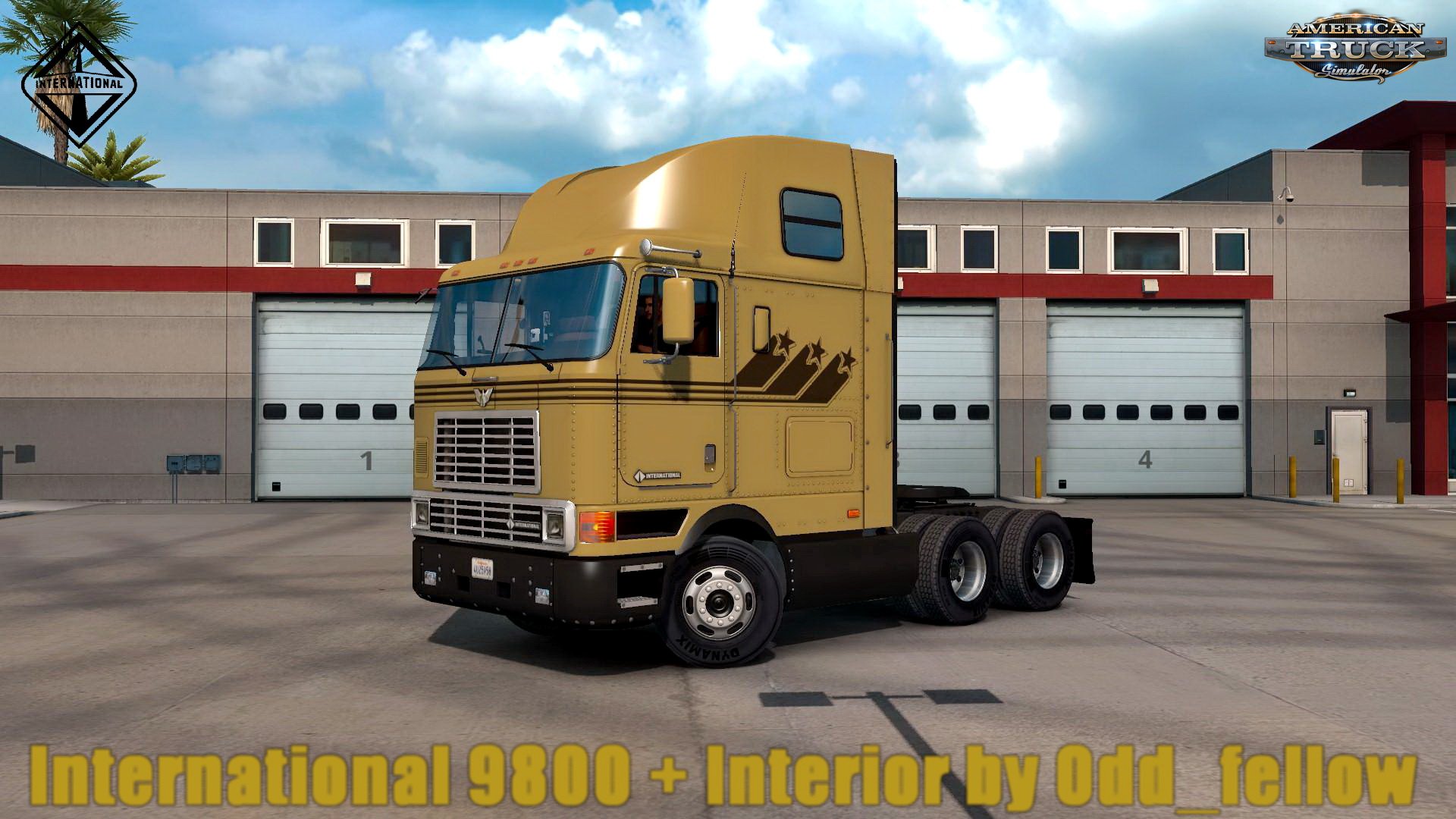 International 9800 + Interior v2.1 by Odd_fellow (1.35.x) for ATS