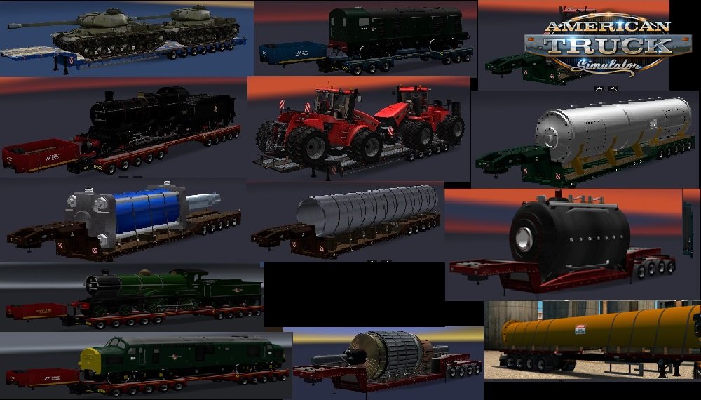 Heavy Trailers Pack v1.0 by Chris45 (1.30.x)