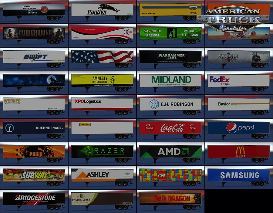 New USA Trailers pack v3.1