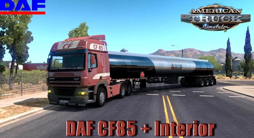 DAF CF85 + Interior v0.2.1 (1.31.x)