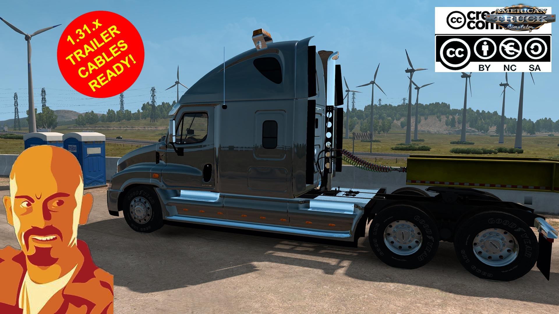 Freightliner Cascadia v1.0 by CyrusTheVirus (1.31.x)