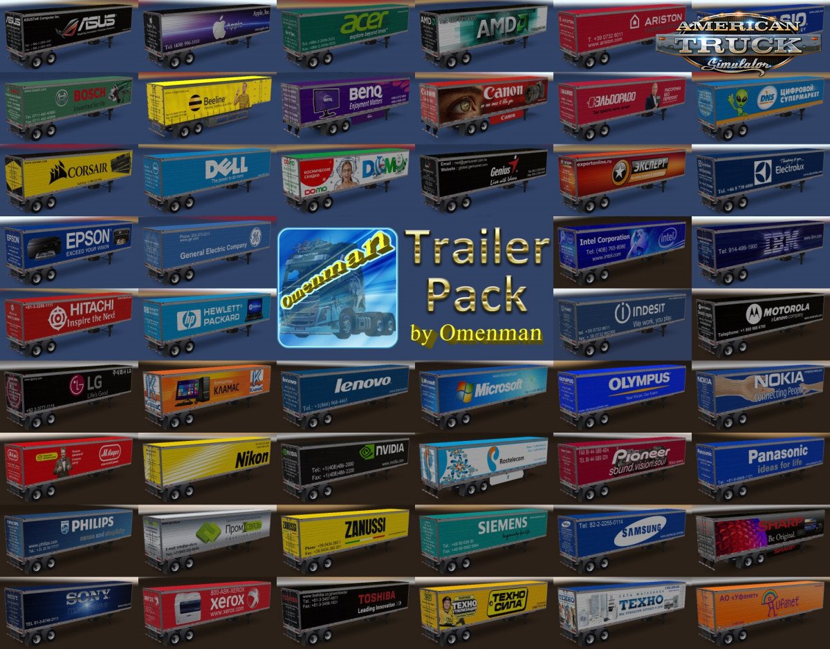 Trailer Pack Electronics v.1.03.00 for Ats