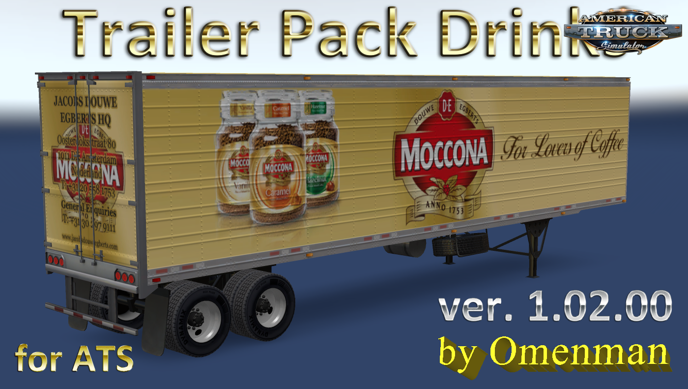 Trailer Pack Drinks v 1.02.00 for Ats