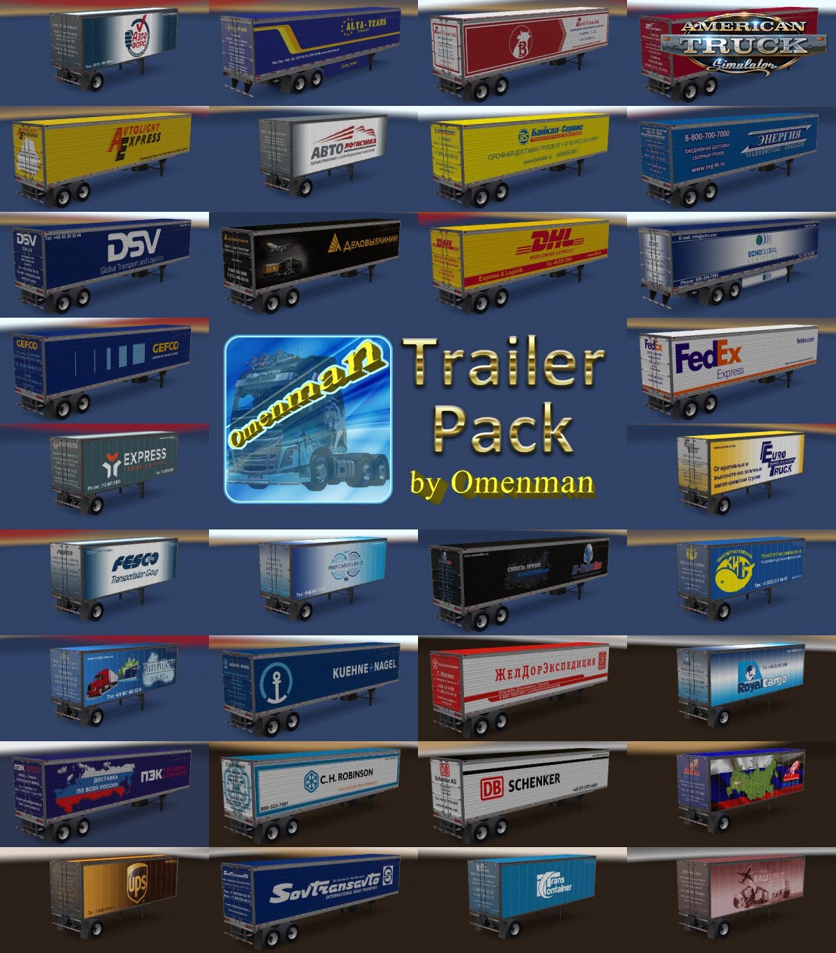 Trailer Pack Logistic v 1.04.00 for Ats