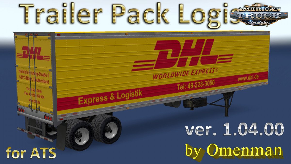 Trailer Pack Logistic v 1.04.00 for Ats