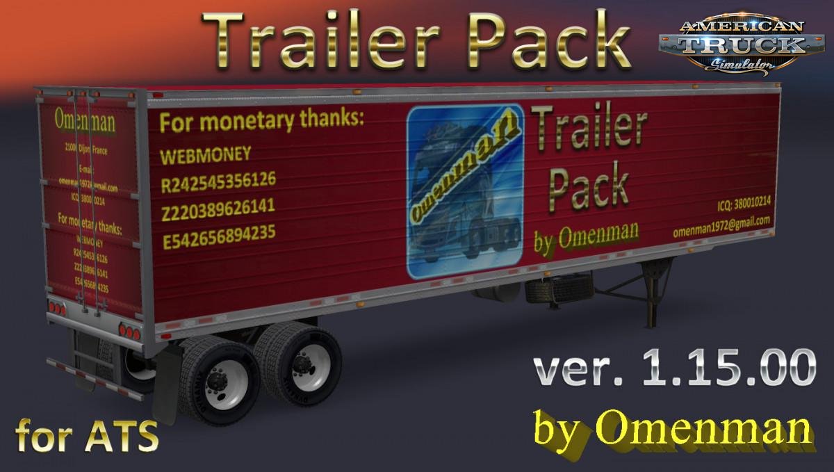 Trailer + Cargo Pack v1.15 by Omenman (1.31.x)